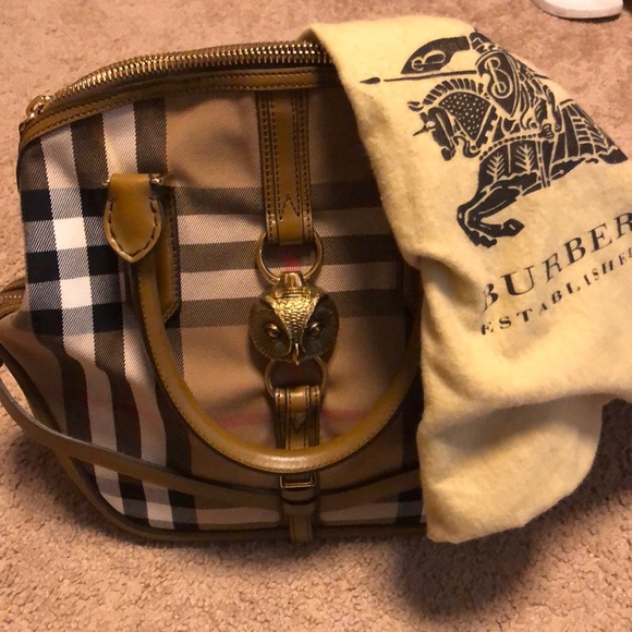 Burberry Owl Satchel Tote - Picture 8 of 8